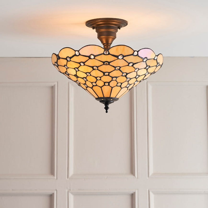 Endon 64300 - Surface-mounted chandelier PEARL 3xE27/60W/230V d. 37 cm