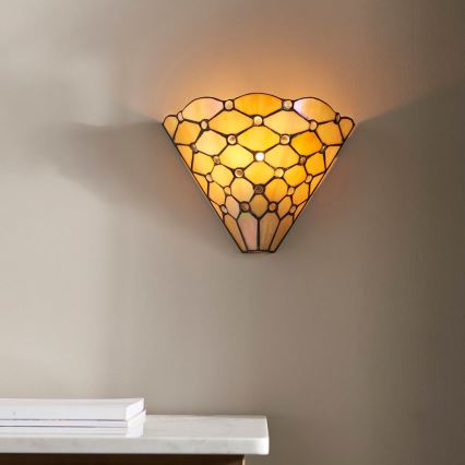 Endon 64302 - PEARL Wall Light 1xE14/40W/230V