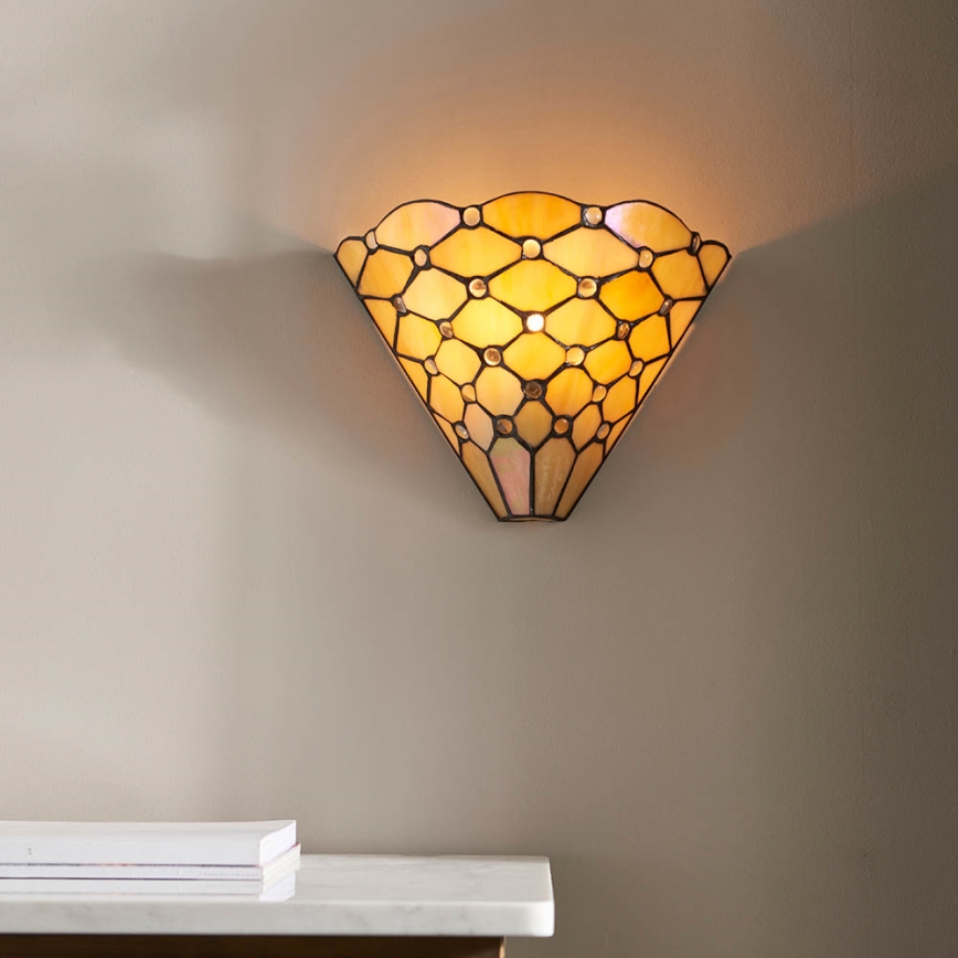 Endon 64302 - PEARL Wall Light 1xE14/40W/230V