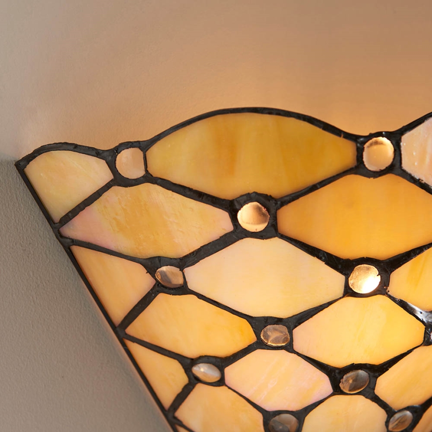 Endon 64302 - PEARL Wall Light 1xE14/40W/230V