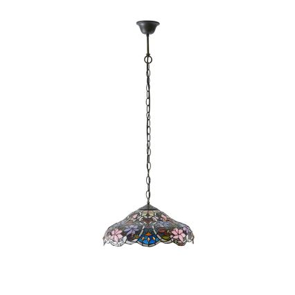 Endon 64325 - SULLIVAN Chain-Hung Chandelier 1xE27/60W/230V Ø 40 cm