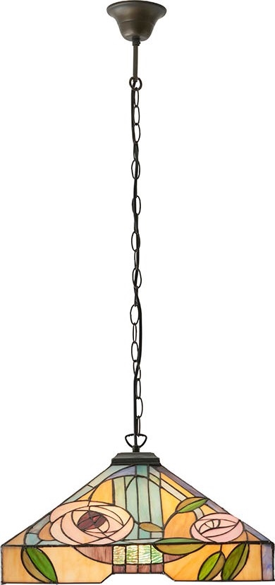 Endon 64384 - WILLOW Chain-Hung Chandelier 3xE27/60W/230V