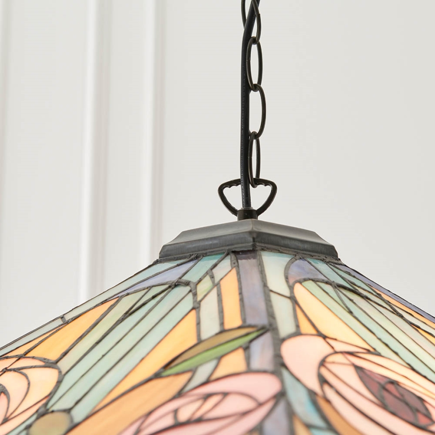 Endon 64384 - WILLOW Chain-Hung Chandelier 3xE27/60W/230V