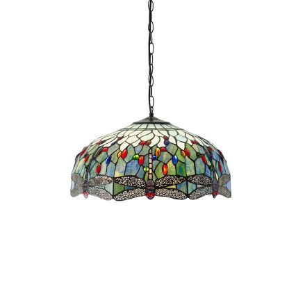 Endon 66148 - Chandelier on a chain DRAGONFLY 3xE27/60W/230V d. 50 cm