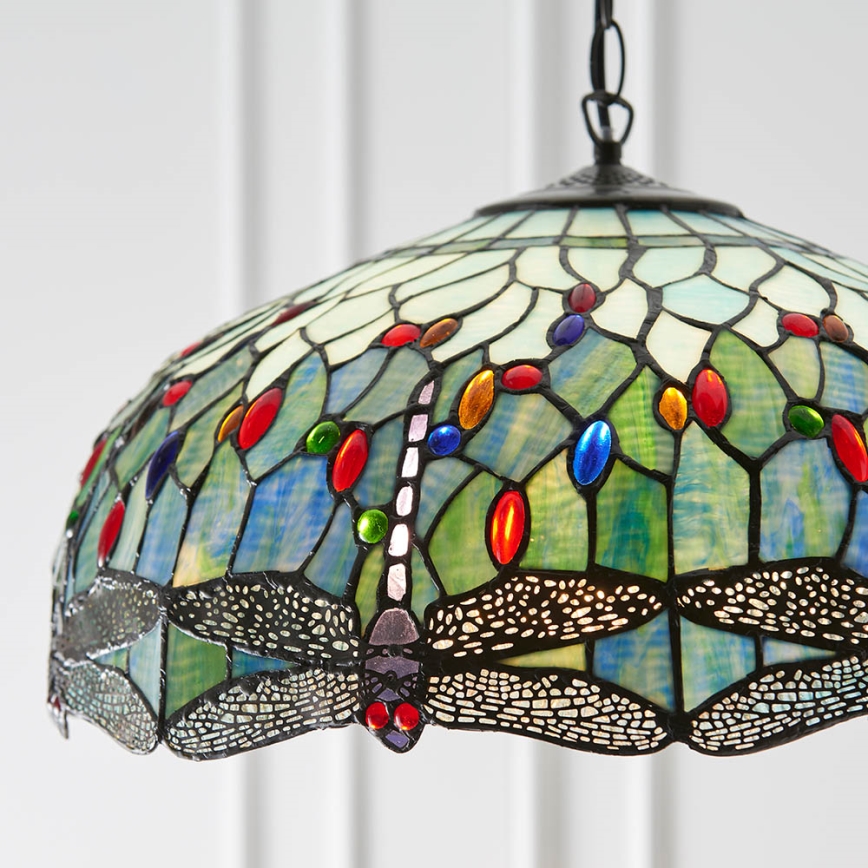 Endon 66148 - Chandelier on a chain DRAGONFLY 3xE27/60W/230V d. 50 cm