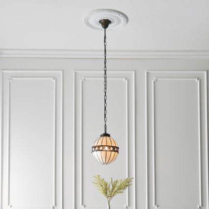 Endon 67044 - Chandelier on a chain FARGO 1xE14/40W/230V d. 25,5 cm