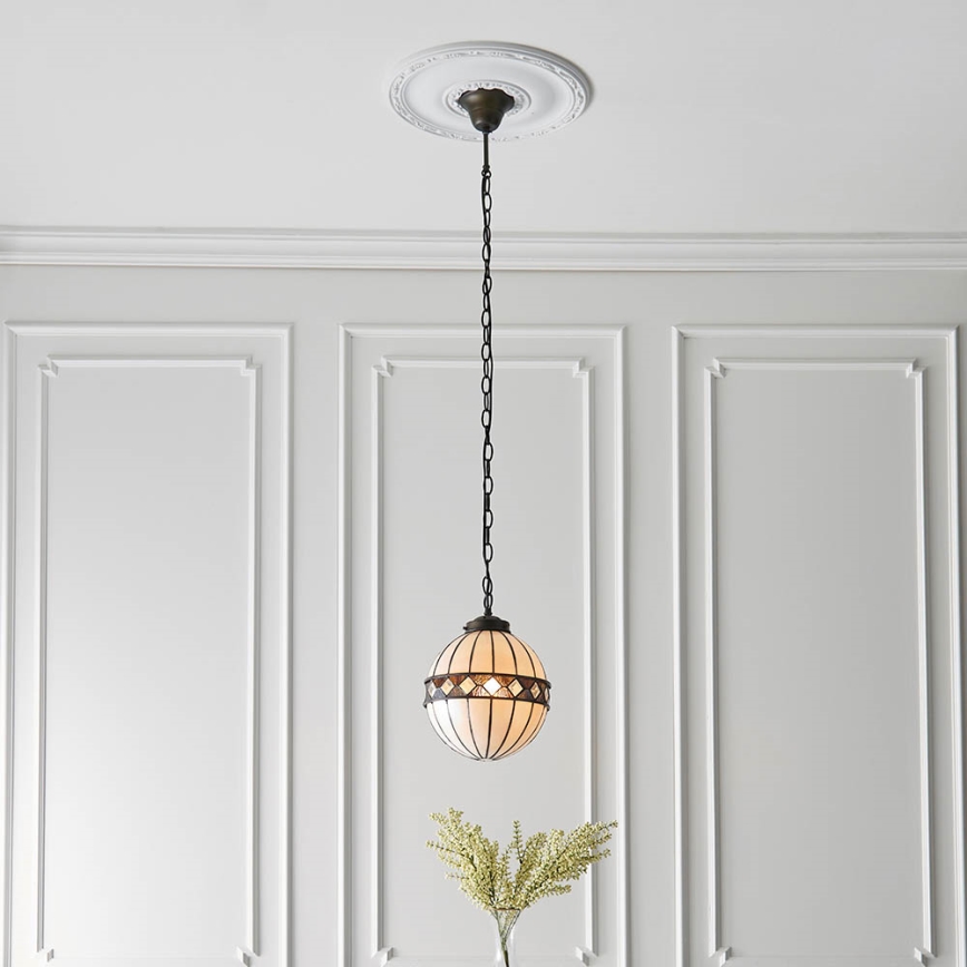 Endon 67044 - Chandelier on a chain FARGO 1xE14/40W/230V d. 25,5 cm