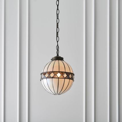 Endon 67044 - Chandelier on a chain FARGO 1xE14/40W/230V d. 25,5 cm