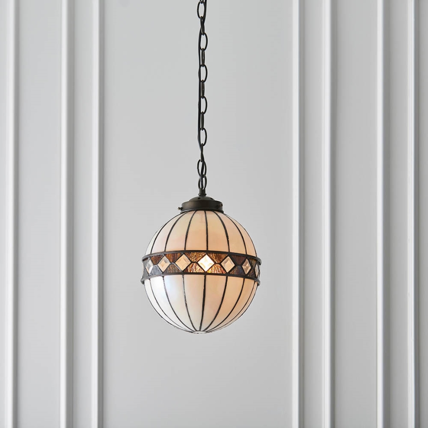 Endon 67044 - Chandelier on a chain FARGO 1xE14/40W/230V d. 25,5 cm