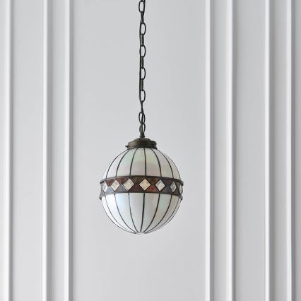 Endon 67044 - Chandelier on a chain FARGO 1xE14/40W/230V d. 25,5 cm