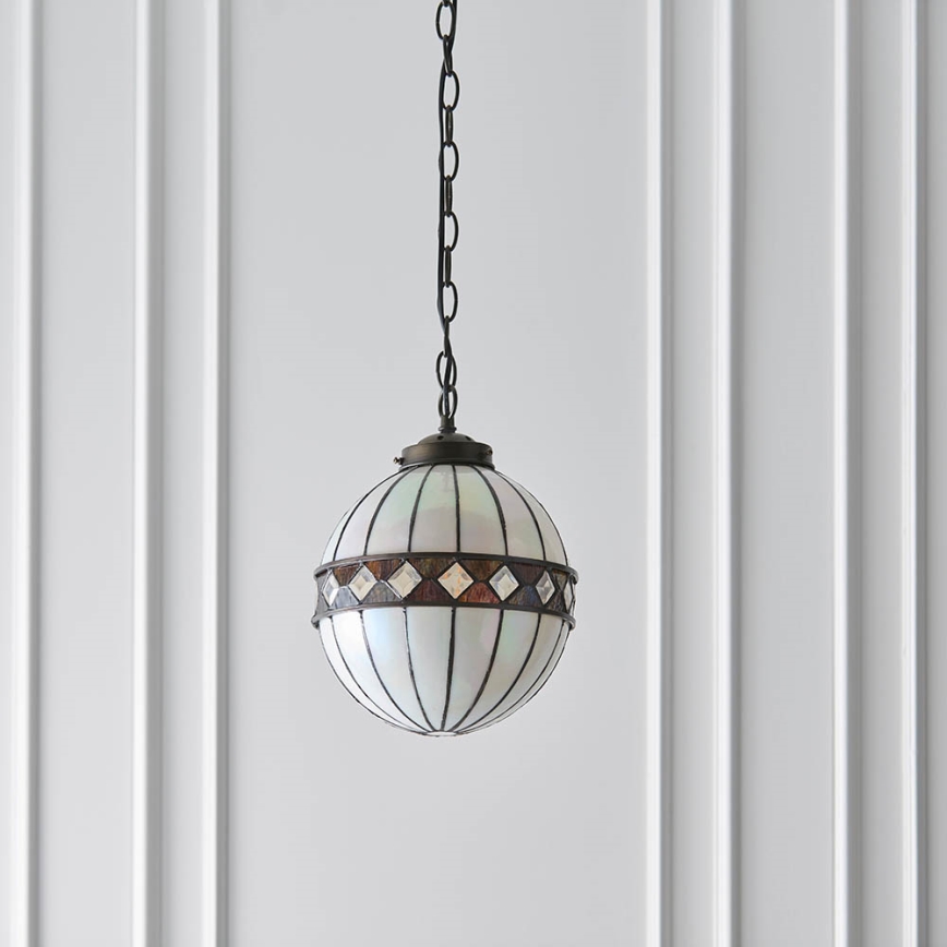 Endon 67044 - Chandelier on a chain FARGO 1xE14/40W/230V d. 25,5 cm