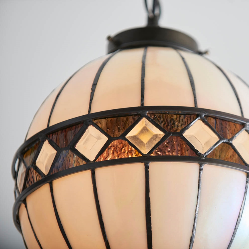 Endon 67044 - Chandelier on a chain FARGO 1xE14/40W/230V d. 25,5 cm
