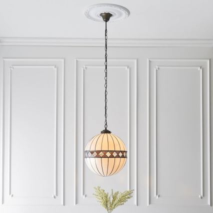 Endon 67045 - Chandelier on a chain FARGO 1xE27/60W/230V d. 40 cm
