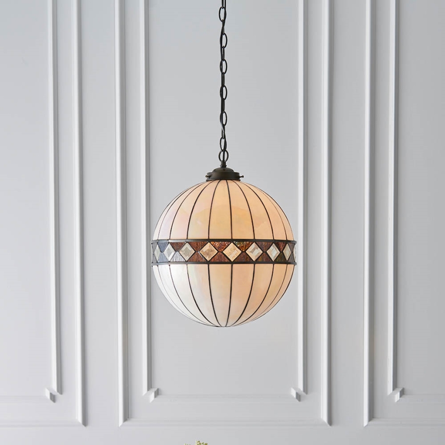 Endon 67045 - Chandelier on a chain FARGO 1xE27/60W/230V d. 40 cm