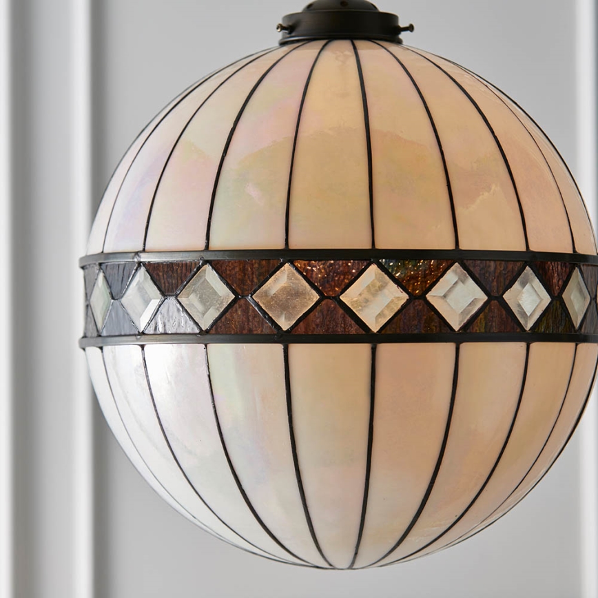 Endon 67045 - Chandelier on a chain FARGO 1xE27/60W/230V d. 40 cm
