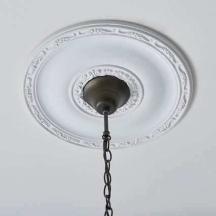 Endon 67045 - Tiffany FARGO Chain Pendant 1xE27/60W/230V Ø 40 cm