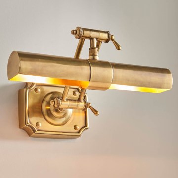 Endon 69832 - WINCHESTER picture light 2xE14/6W/230V 35,5 cm brass