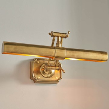 Endon 69833 - WINCHESTER Picture Light, 2 x E14 (6W), 230V, 51 cm, Brass