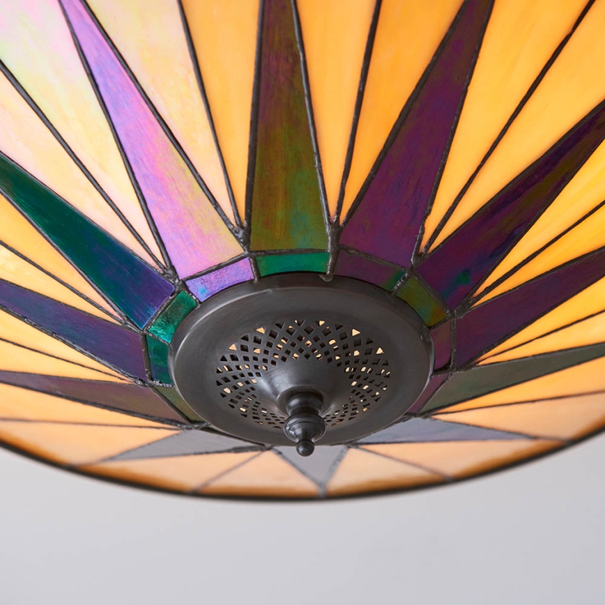 Endon 70240 - Ceiling light DARK STAR 2xE27/40W/230V d. 49 cm