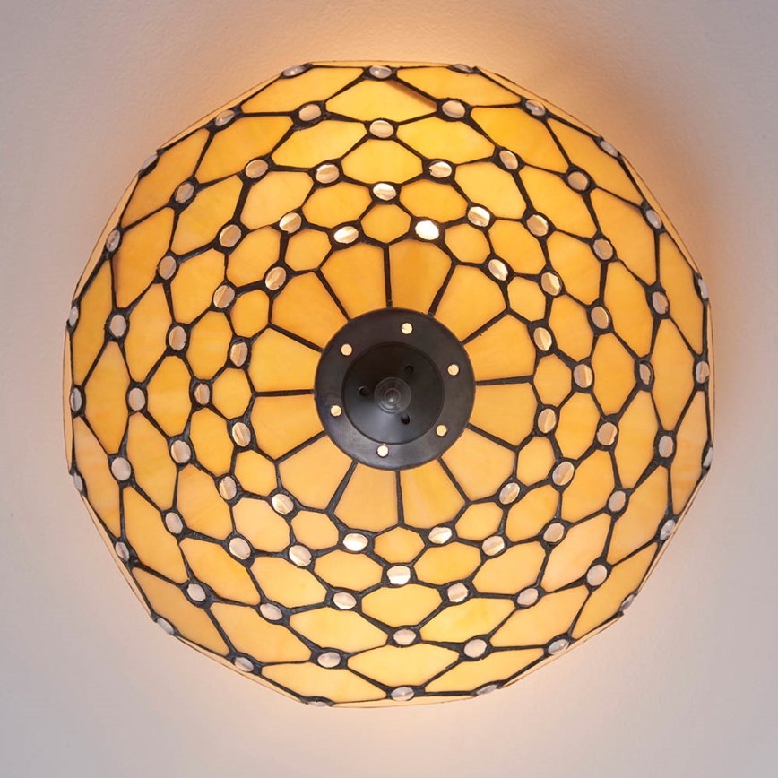 Endon 70242 - Ceiling light PEARL 2xE27/60W/230V d. 37 cm