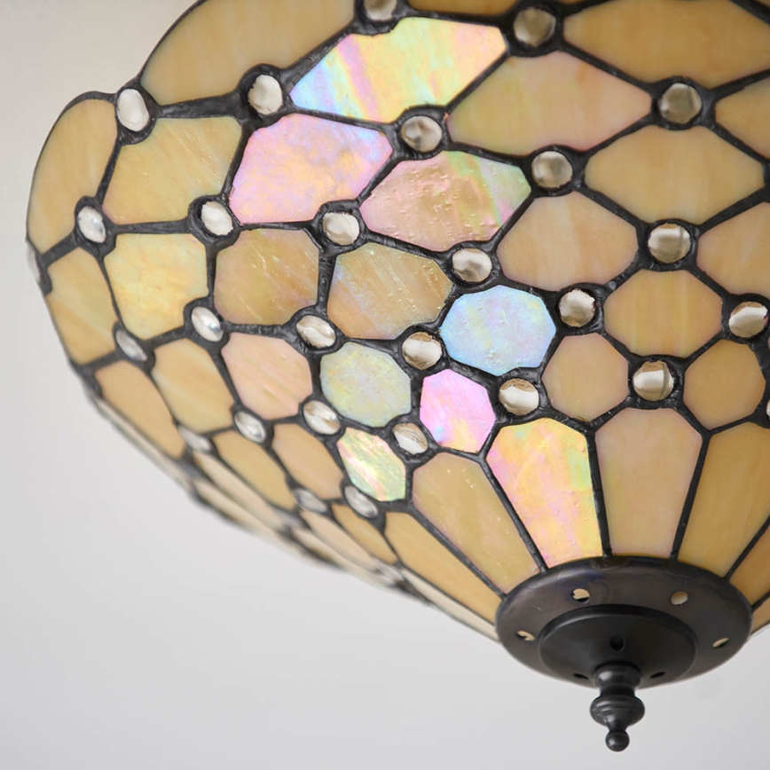Endon 70242 - Ceiling light PEARL 2xE27/60W/230V d. 37 cm