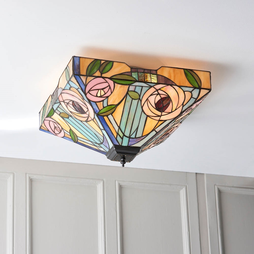 Endon 70698 - Ceiling light WILLOW 2xE27/60W/230V