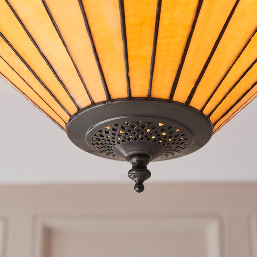 Endon 70706 - Ceiling light Tiffany JAMELIA 2xE27/60W/230V Ø 50 cm