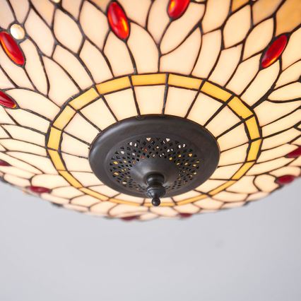 Endon 70723 - Ceiling light DRAGONFLY 2xE27/60W/230V d. 41 cm