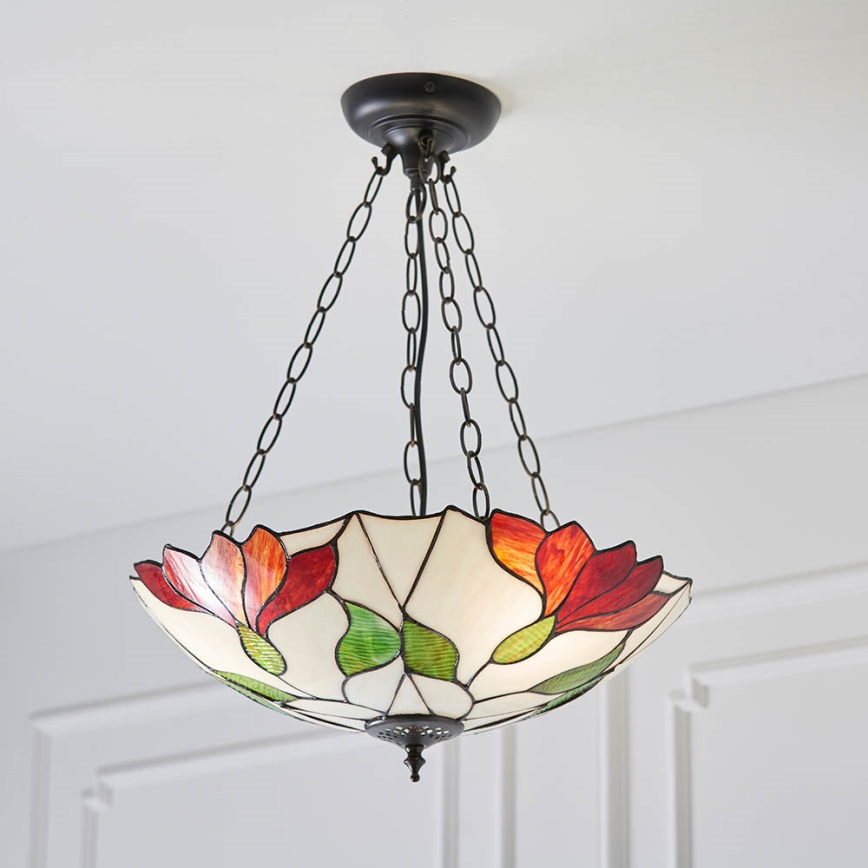 Endon 70946 - Chandelier on a chain BOTANICA 3xE27/60W/230V d. 45 cm