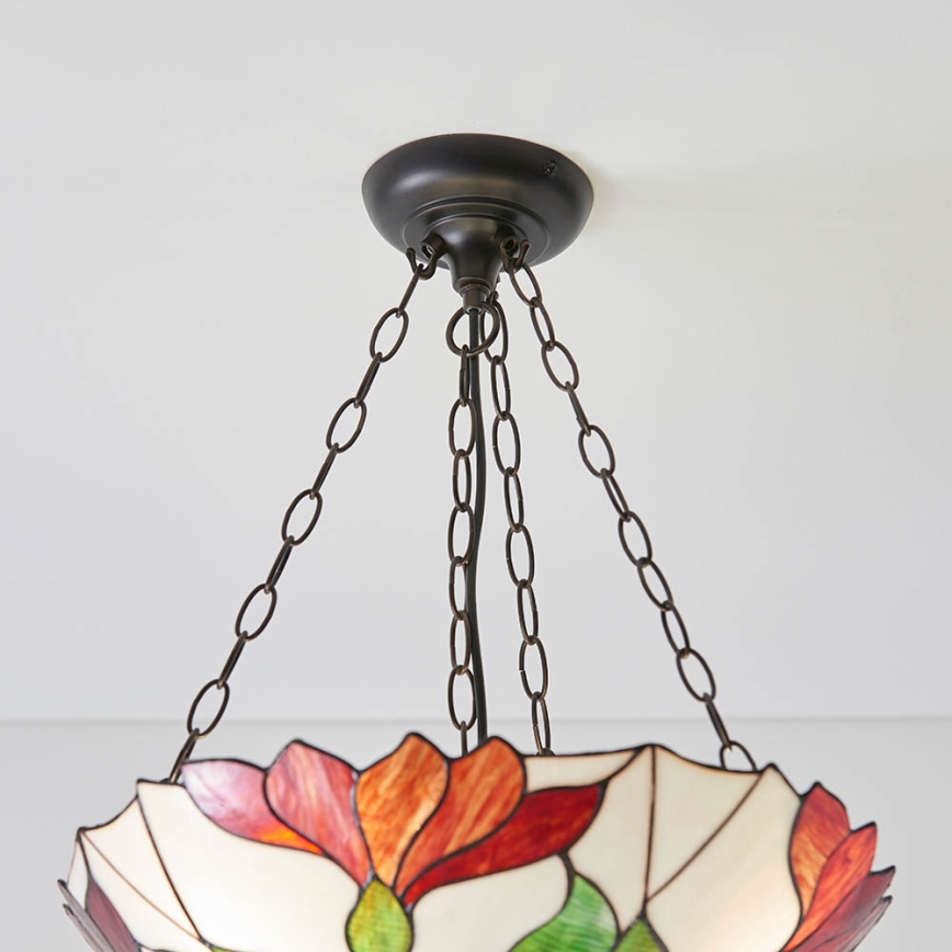 Endon 70946 - Chandelier on a chain BOTANICA 3xE27/60W/230V d. 45 cm