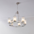 Endon 74128 - Chandelier on a chain EASTON 6xE14/6W/230V shiny chrome