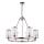 Endon 74128 - Chandelier on a chain EASTON 6xE14/6W/230V shiny chrome