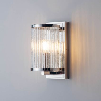 Endon 76259 - Wall light EASTON 1xE14/6W/230V shiny chrome