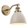 Endon 76330 - Wall spotlight FRANKLIN 1xE14/40W/230V brass/taupe