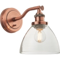 Endon 76334 - HANSEN Wall Spotlight 1xE14/40W/230V Copper