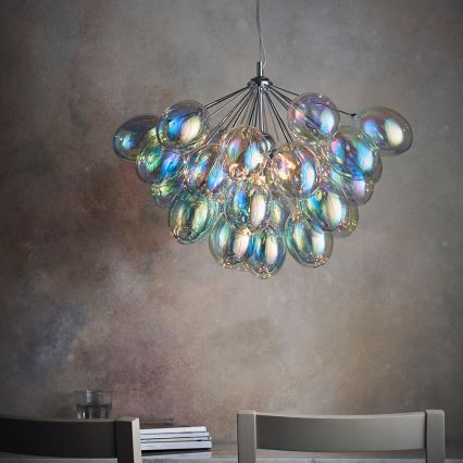Endon 76450 - INFINITY Cable Pendant Chandelier 6xG9/28W/230V Multicolored