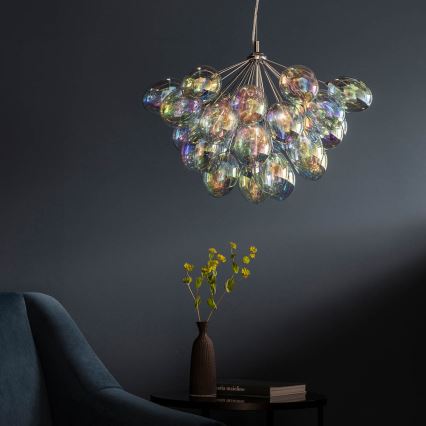 Endon 76450 - INFINITY Cable Pendant Chandelier 6xG9/28W/230V Multicolored