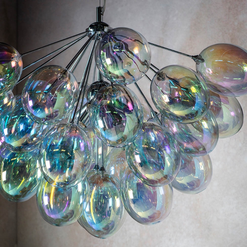 Endon 76450 - INFINITY Cable Pendant Chandelier 6xG9/28W/230V Multicolored
