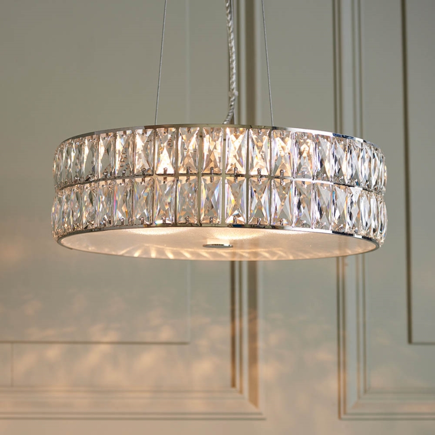 Endon 76513 - VERINA Cable-Suspended LED Pendant 5xLED/5W/230V Polished Chrome