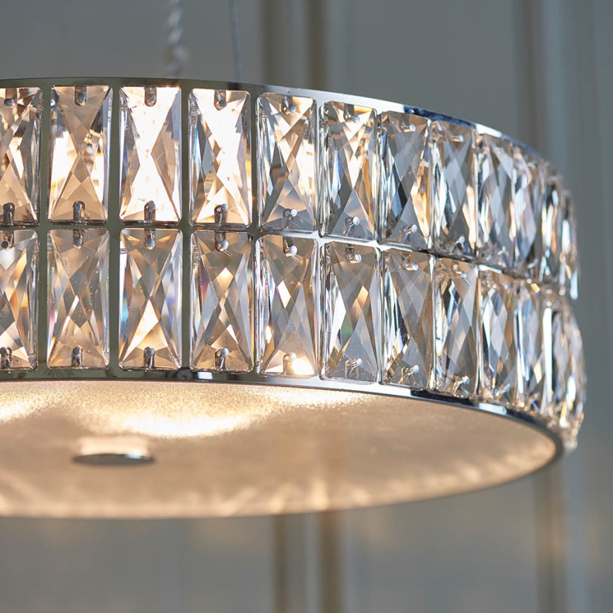 Endon 76513 - VERINA Cable-Suspended LED Pendant 5xLED/5W/230V Polished Chrome