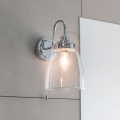 Endon 77088 - ASHBURY Bathroom Wall Light 1xE14/4W/230V IP44 Polished Chrome