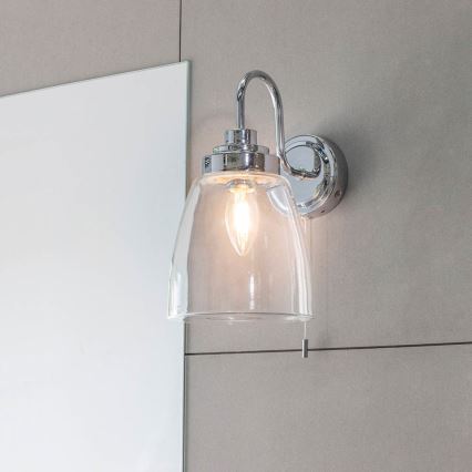 Endon 77088 - ASHBURY Bathroom Wall Light 1xE14/4W/230V IP44 Polished Chrome