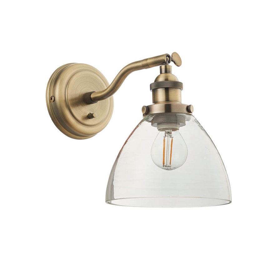 Endon 77273 - Wall spotlight HANSEN 1xE14/40W/230V brass