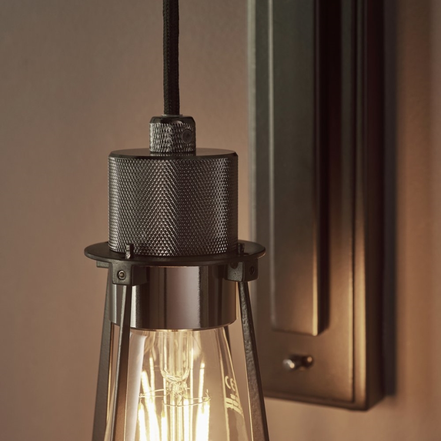 Endon 80950 - Wall light URBAN 1xE27/6W/230V black