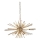 Endon 81935 - Chain-hung chandelier 8xE14/40W/230V gold finish