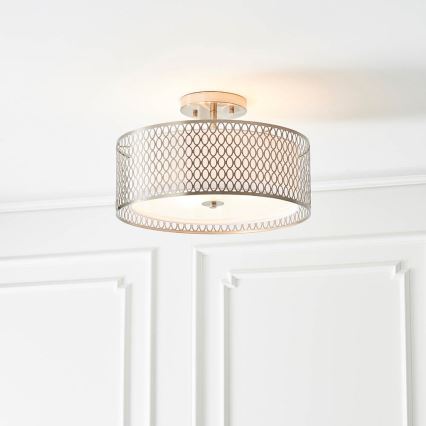Endon 81966 - Surface-mounted chandelier CORDERO 3xE27/10W/230V matte chrome