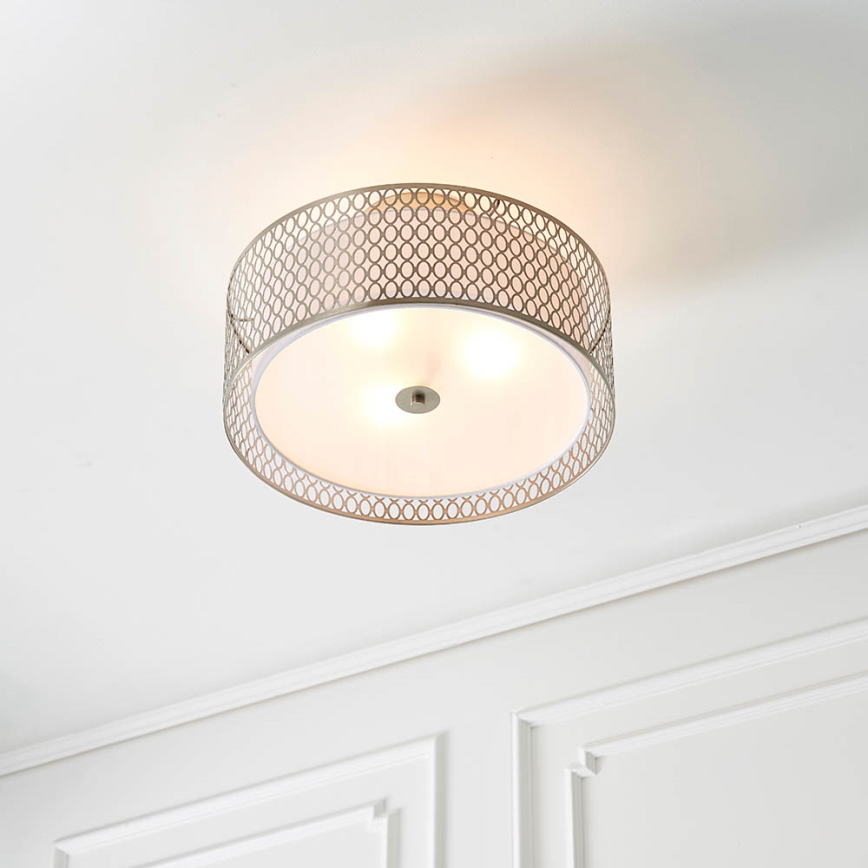 Endon 81966 - Surface-mounted chandelier CORDERO 3xE27/10W/230V matte chrome