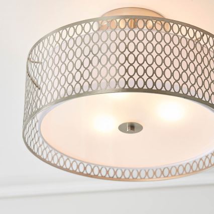 Endon 81966 - Surface-mounted chandelier CORDERO 3xE27/10W/230V matte chrome
