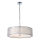 Endon 81969 - Chandelier on a chain CORDERO 3xE27/10W/230V matte chrome