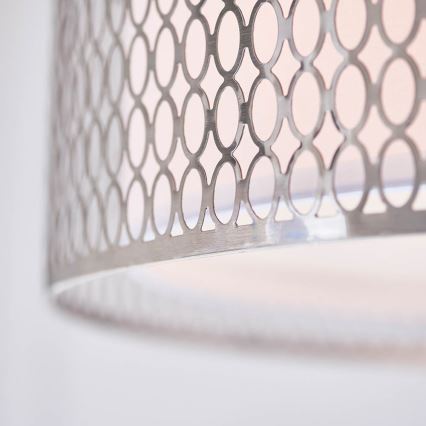 Endon 81969 - Chandelier on a chain CORDERO 3xE27/10W/230V matte chrome